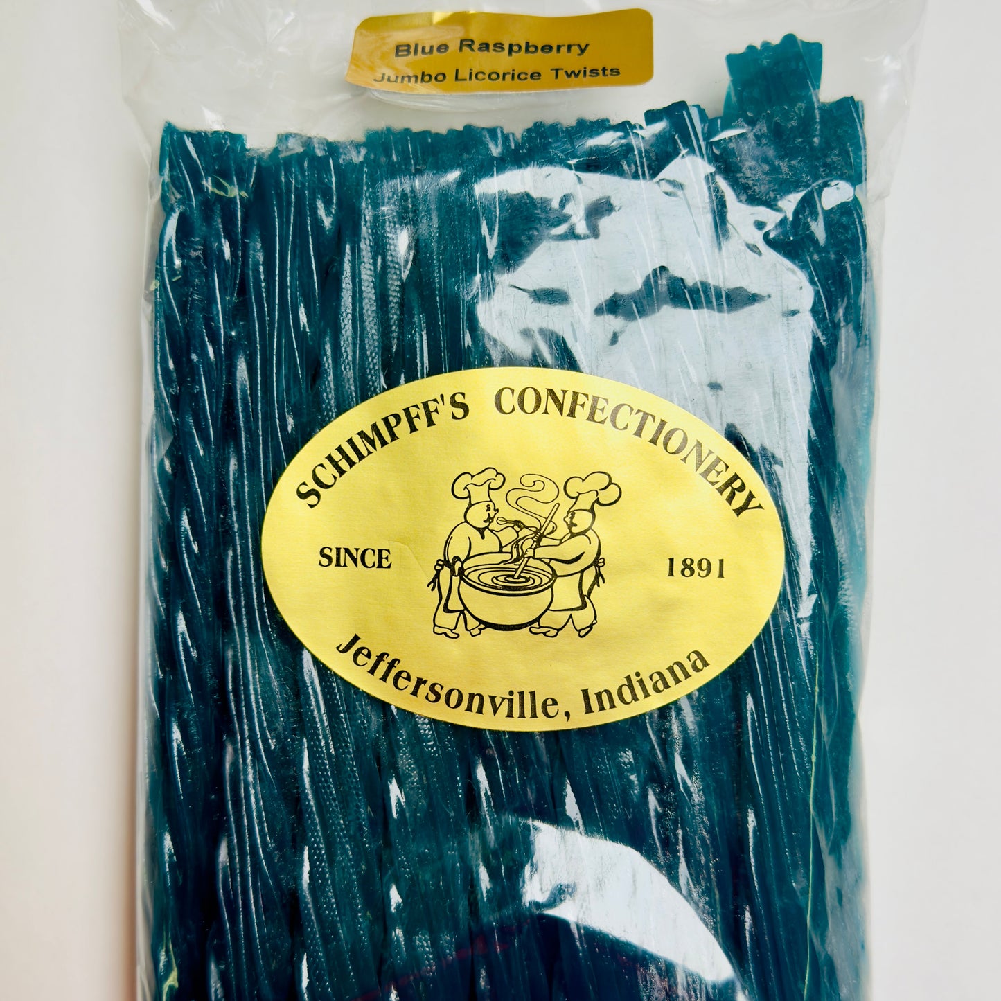 Blue Raspberry Jumbo Licorice Twists