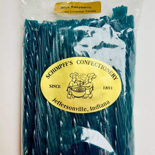 Blue Raspberry Jumbo Licorice Twists