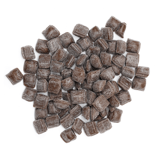 Schimpff's Chocolate Drops - front view