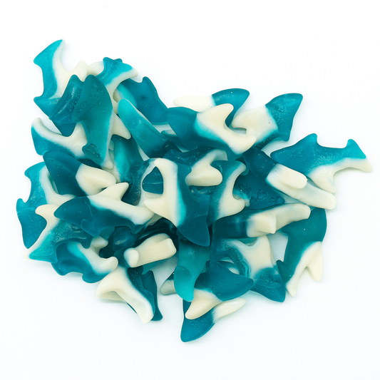Gummi Sharks - front view