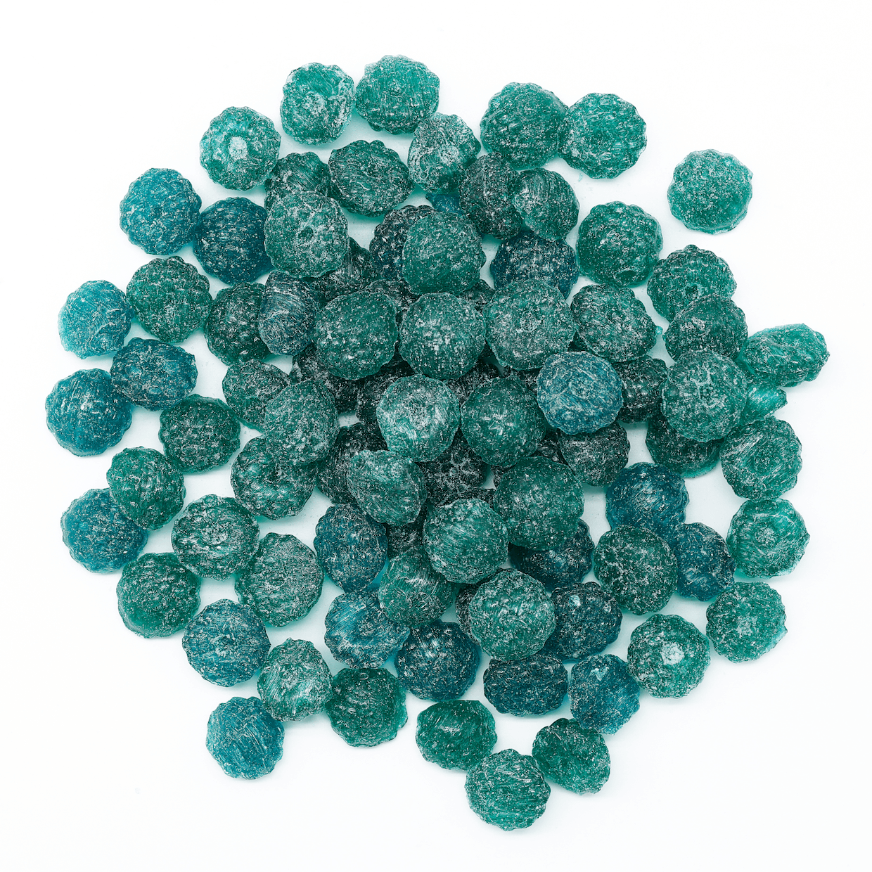 Schimpff's Sour Blue Raspberry Drops - front view