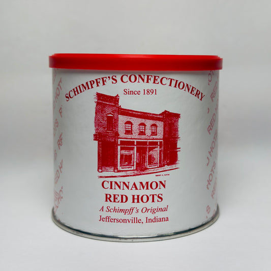 Schimpff's Cinnamon Red Hots Can