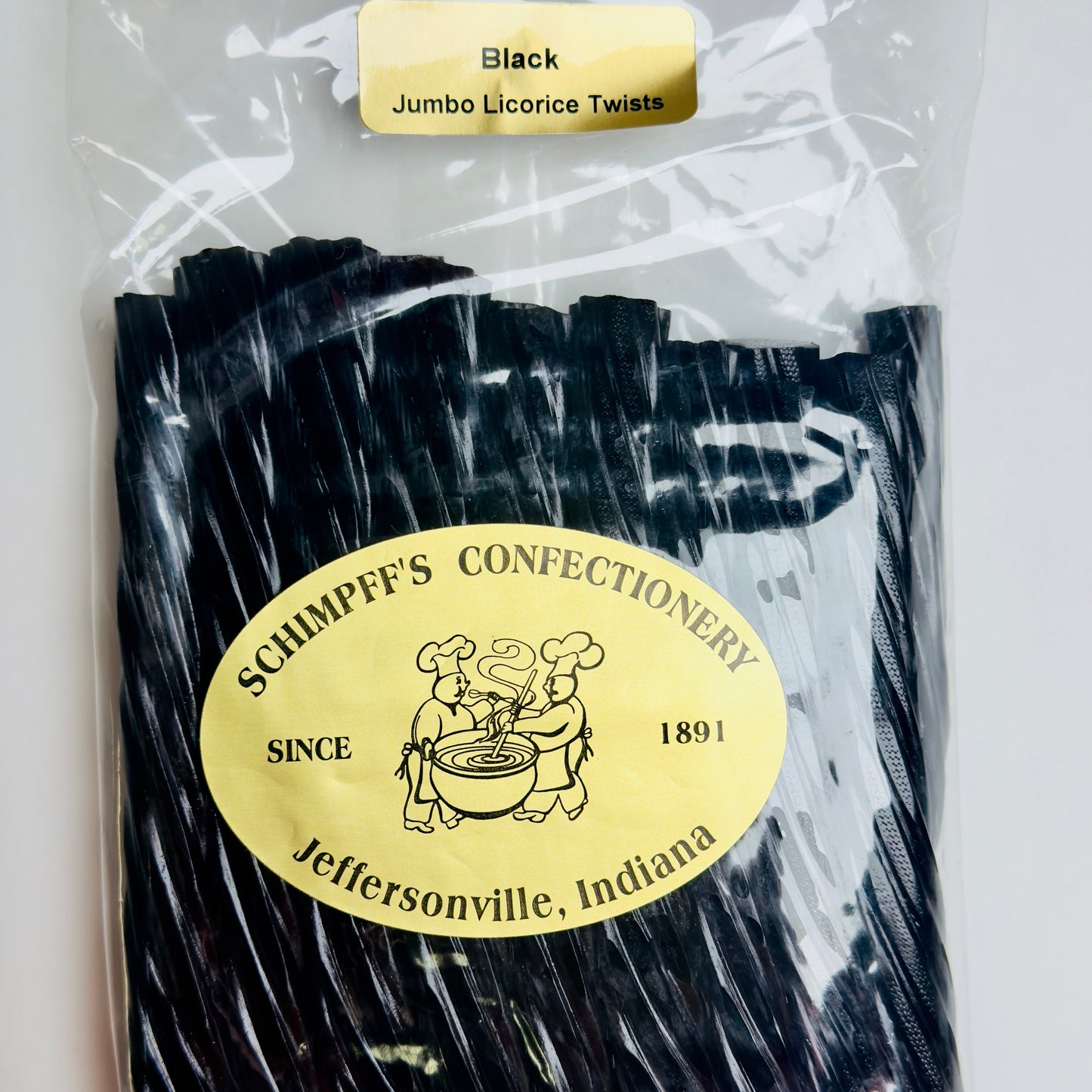 Black Jumbo Licorice Twists