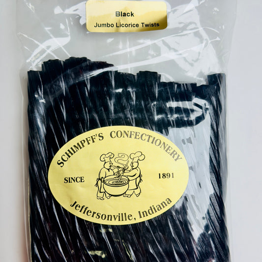 Black Jumbo Licorice Twists