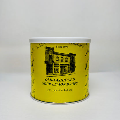 Schimpff's Sour Lemon Drops Can