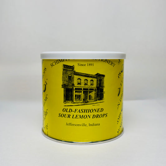 Schimpff's Sour Lemon Drops Can