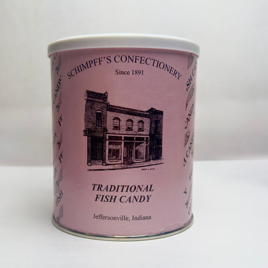 Schimpff's Assorted Fish Drops Can